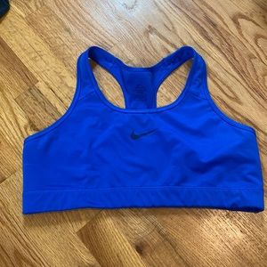 Blue Nike Sports Bra
